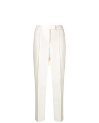 Женские белые брюки-галифе от Ermanno Scervino