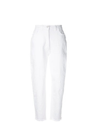 Женские белые брюки-галифе от Etro