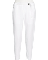 Женские белые брюки-галифе от Helmut Lang