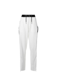 Женские белые брюки-галифе от MARQUES ALMEIDA