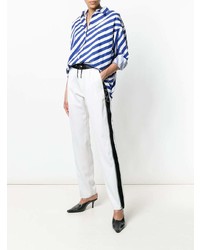 Женские белые брюки-галифе от MARQUES ALMEIDA