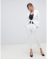 Женские белые брюки-галифе от Millie Mackintosh