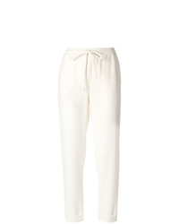 Женские белые брюки-галифе от P.A.R.O.S.H.