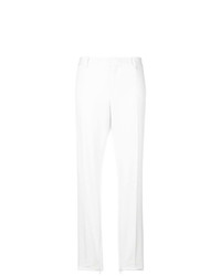 Женские белые брюки-галифе от Saint Laurent