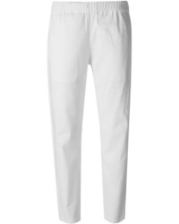 Женские белые брюки-галифе от Theory