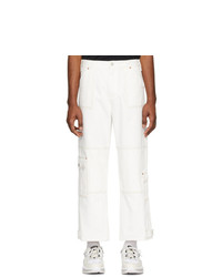 Белые брюки карго от Andersson Bell