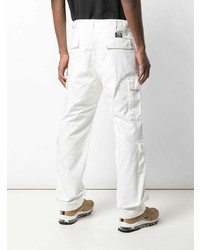Белые брюки карго от Supreme