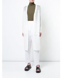 Женские белые брюки карго от Kuho