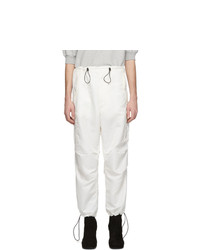 Белые брюки карго от Random Identities