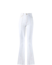 Белые брюки-клеш от Amapô