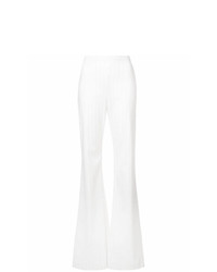 Белые брюки-клеш от Christian Siriano