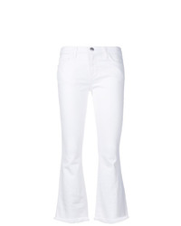 Белые брюки-клеш от Current/Elliott