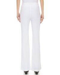 Белые брюки-клеш от Edun