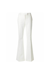 Белые брюки-клеш от Ermanno Scervino