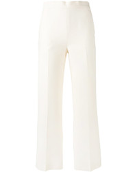 Белые брюки-клеш от Fendi