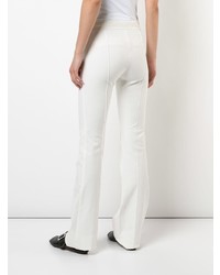 Белые брюки-клеш от Derek Lam