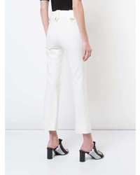 Белые брюки-клеш от Derek Lam 10 Crosby