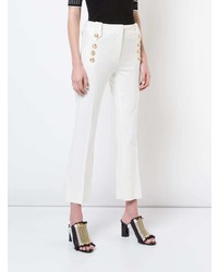 Белые брюки-клеш от Derek Lam 10 Crosby