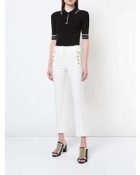 Белые брюки-клеш от Derek Lam 10 Crosby