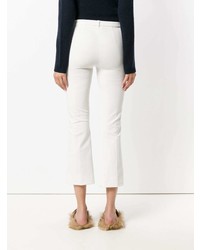 Белые брюки-клеш от 'S Max Mara