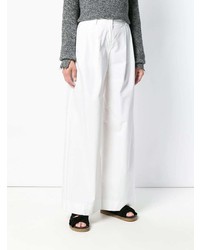 Белые брюки-клеш от Blanca