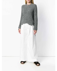 Белые брюки-клеш от Blanca