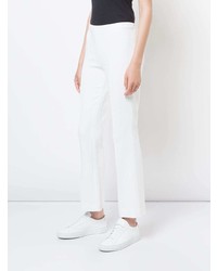 Белые брюки-клеш от The Row