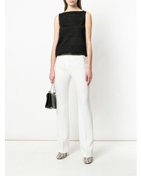 Белые брюки-клеш от Les Copains