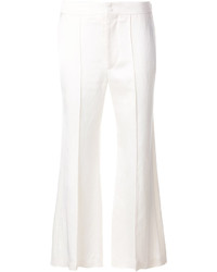 Белые брюки-клеш от Isabel Marant