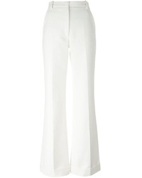 Белые брюки-клеш от Nina Ricci