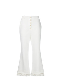 Белые брюки-клеш от Proenza Schouler
