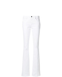 Белые брюки-клеш от Victoria Victoria Beckham