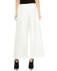 Белые брюки-кюлоты от Derek Lam