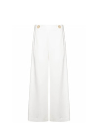 Белые брюки-кюлоты от Derek Lam 10 Crosby