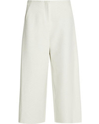 Белые брюки-кюлоты от Derek Lam