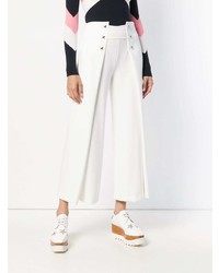 Белые брюки-кюлоты от Genny