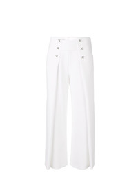 Белые брюки-кюлоты от Genny