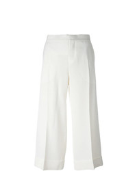 Белые брюки-кюлоты от Marni