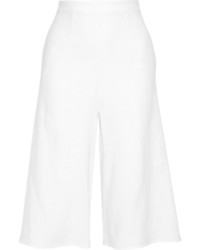 Белые брюки-кюлоты от Miguelina
