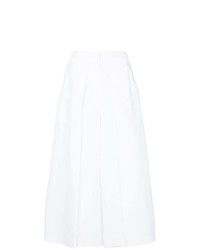 Белые брюки-кюлоты от Rossella Jardini