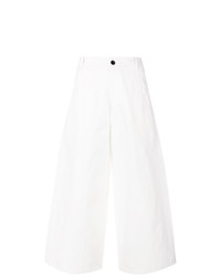 Белые брюки-кюлоты от Societe Anonyme