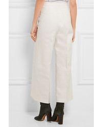 Белые брюки-кюлоты от Isabel Marant