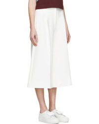 Белые брюки-кюлоты от Stella McCartney