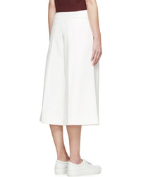 Белые брюки-кюлоты от Stella McCartney