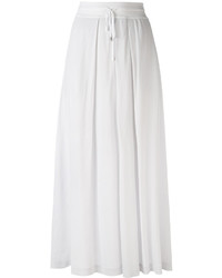 Женские белые брюки со складками от Lorena Antoniazzi