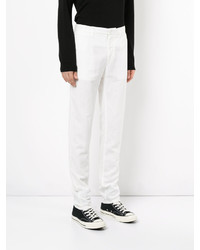 Белые брюки чинос от Cerruti