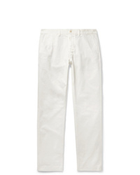 Белые брюки чинос от Alex Mill