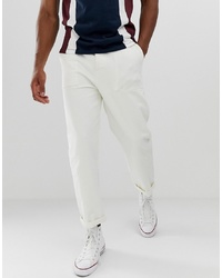 Белые брюки чинос от ASOS DESIGN