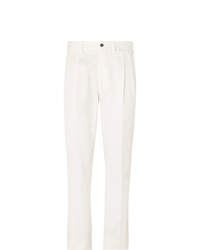 Белые брюки чинос от Berg & Berg