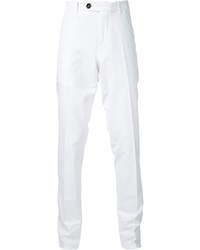 Белые брюки чинос от Brunello Cucinelli